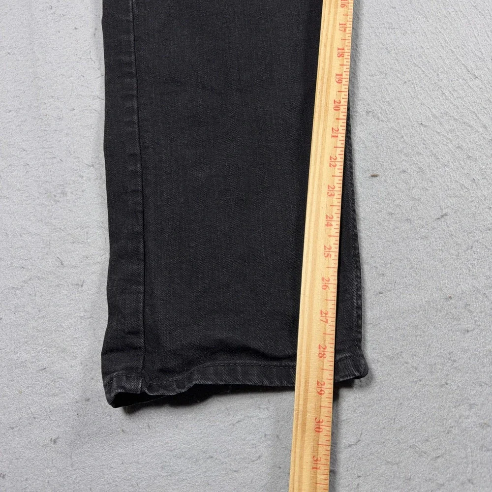Levi's 505‎ Jeans Men 40x30 Black Charcoal Wash Straight Leg Denim Casual